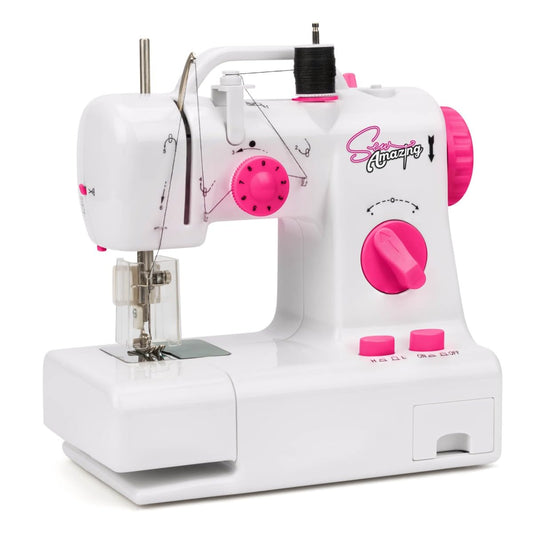 Sew Amazing Studio, Sewing Machine STEAM Toy, Educational Complete Set for Beginners Girls and Kids