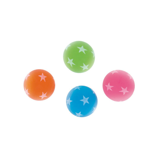 Unique Party - Glow in the Dark Bouncy Ball Party Bag Fillers, Pack of 8