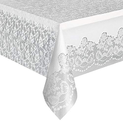 White Lace Tablecover