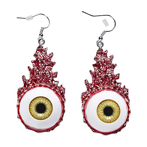 Widmann Bloody Eye Earrings, One Pair