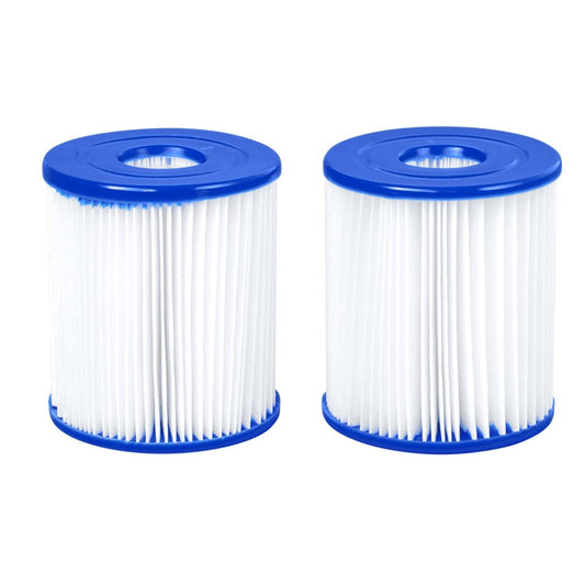 Bestway 58093-17 Size I Filter Cartridge for Pools, Blue/white, 3.1 x 3.5 Inch, Twin Pack