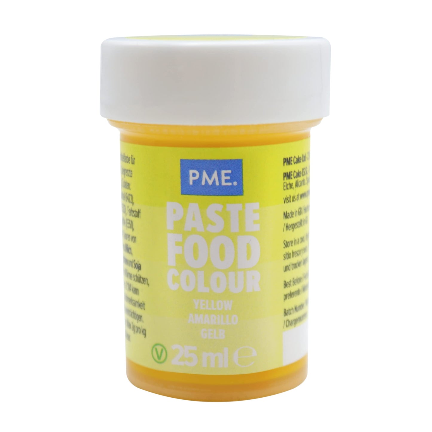 PME Paste Colour Sunny Yellow 25 g