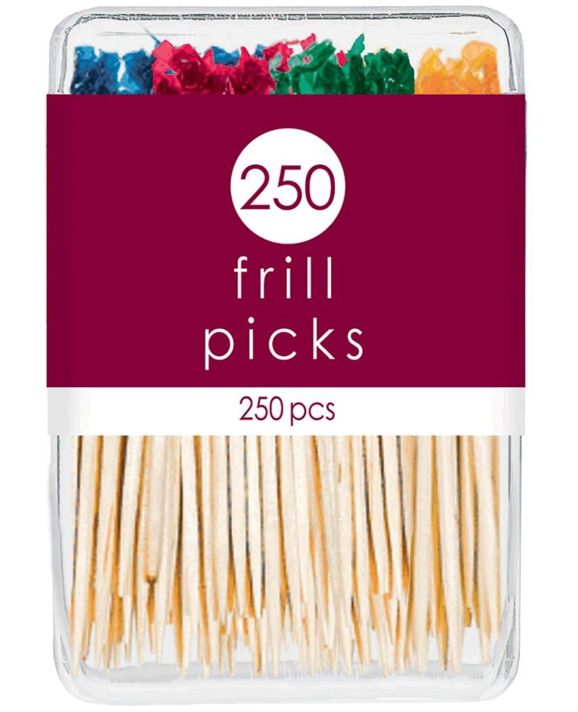 Frills Wooden Picks /250