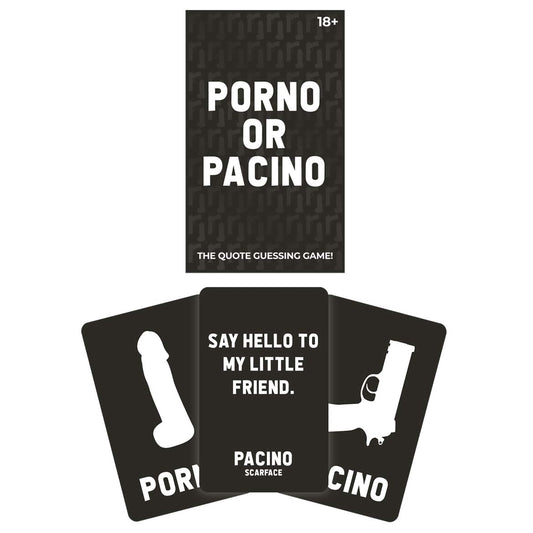 Gift Republic Porno or Pacino The Quote Guessing Game