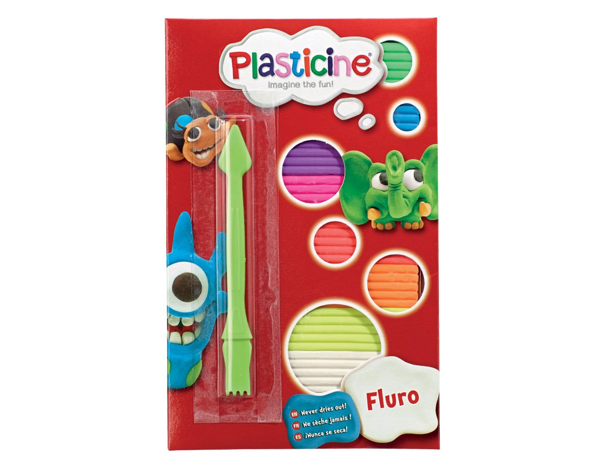 Plasticine Fluro CDU, 10260