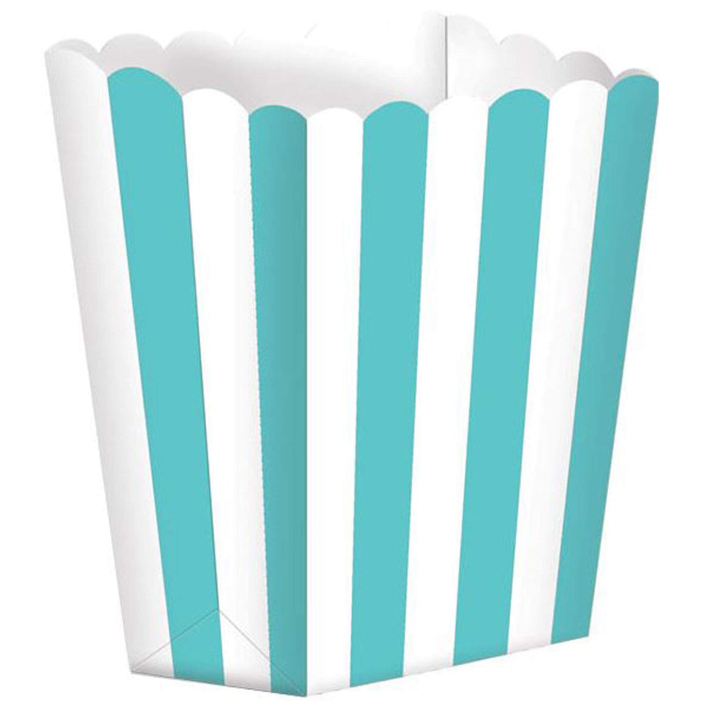 Candy Buffet Popcorn Treat Boxes Robin Egg Blue /5