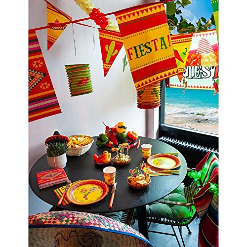 Boland Lanterns Mexicaines, Adult, Multi-Coloured