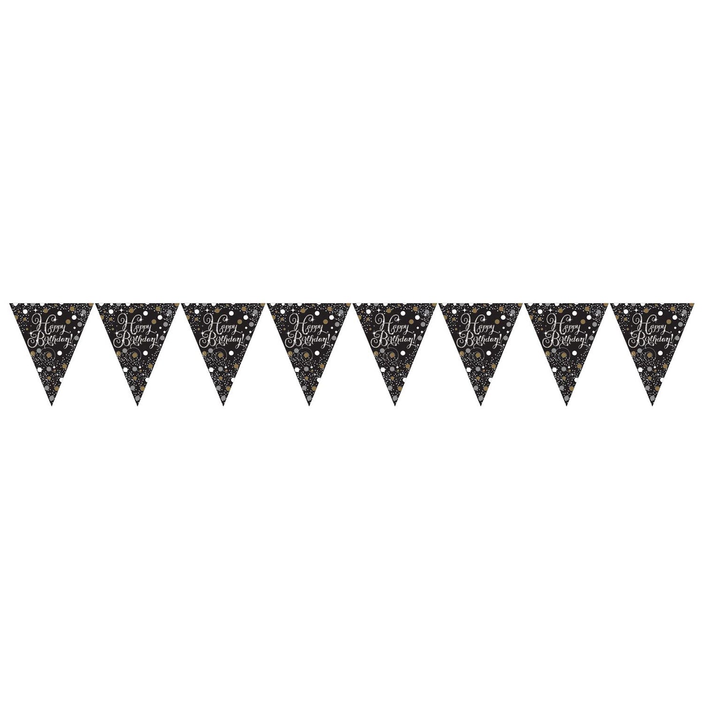 Amscan Celebration Plastic Pennant Bunting