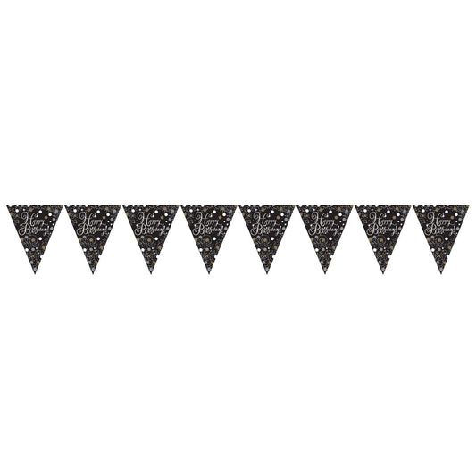 Amscan Celebration Plastic Pennant Bunting