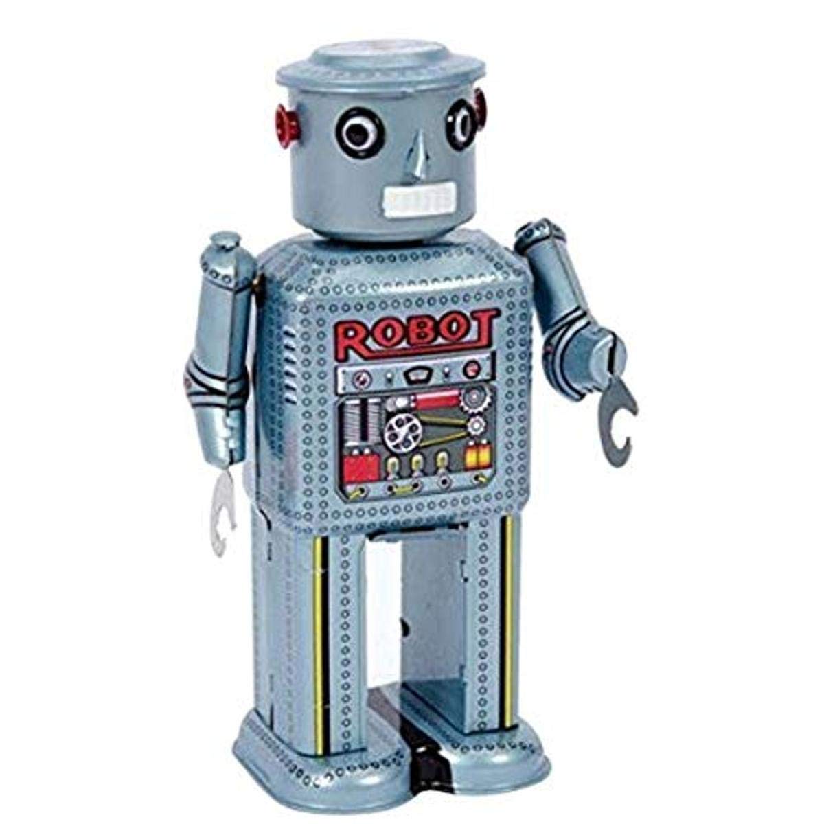 Schylling SC-MS646 Mechanical Robot, Assorted Designs and Colours