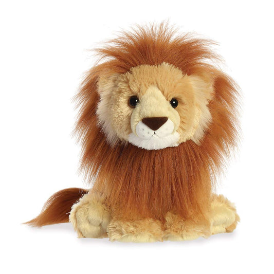 Aurora World Destination Nation Lion Plush Toy (Orange/Brown/White)