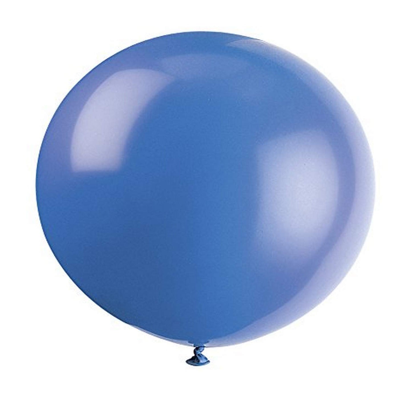 Unique Party - 36" Giant Latex Evening Blue Balloons, Pack of 6