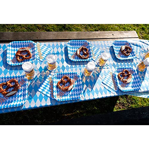 Boland Tablecloth, Blue/White