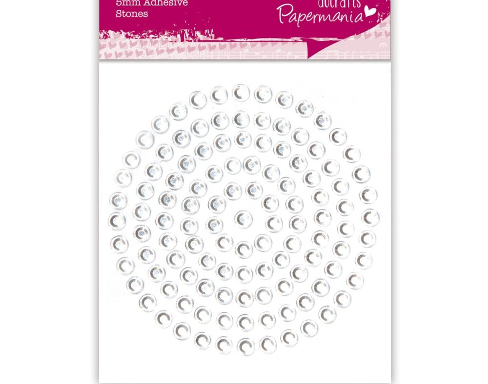 Papermania Scrapbook Embellishment, Silver, 5mm