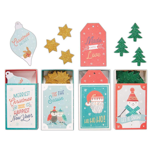 Create Christmas Scrapbooking Embellishments, Multi-Colour, One Size