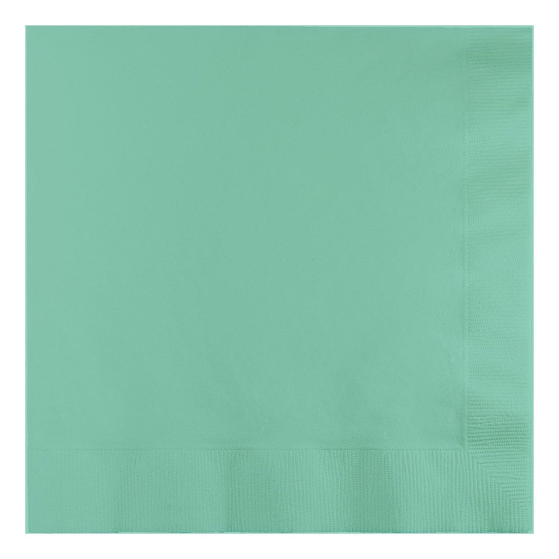 Creative Party Mint Green 3-Ply Lunch Napkins-50 Pcs, Paper, 6.5" x 6.5"