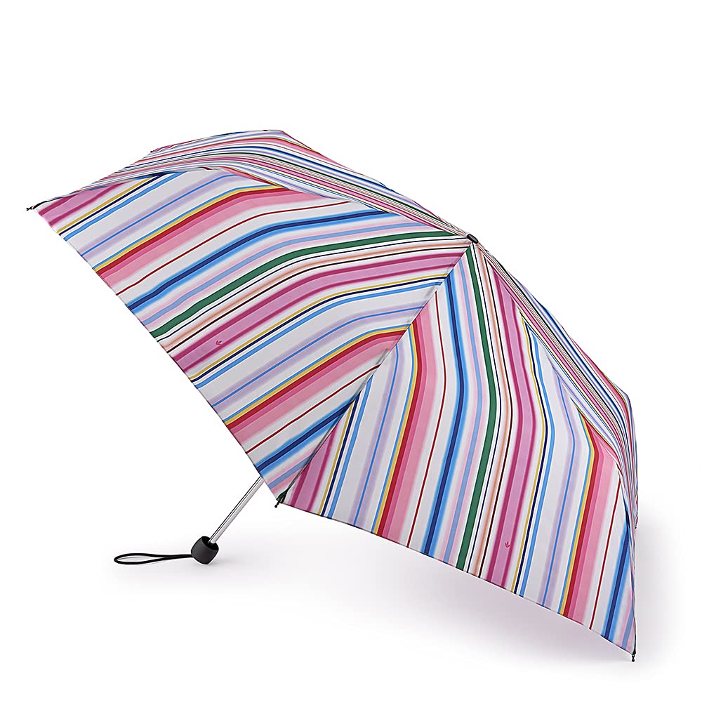 Fulton Superslim 2 Extra Funky Stripe Print Umbrella