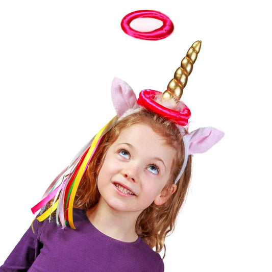 Tobar Unicorn Headband Hoopla with Rings