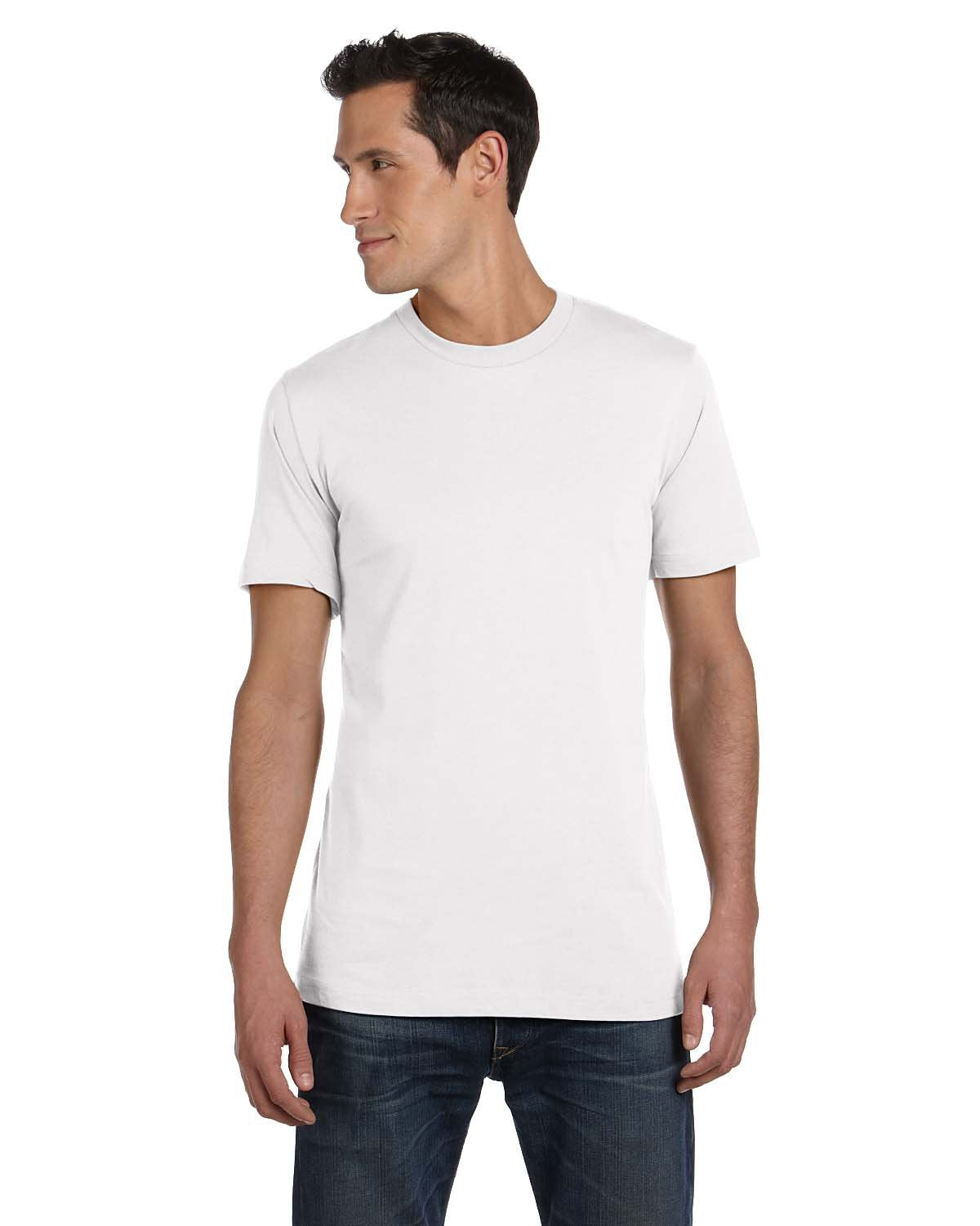 Canvas 3001C Mens Greenwich T-Shirt - White - M (US)