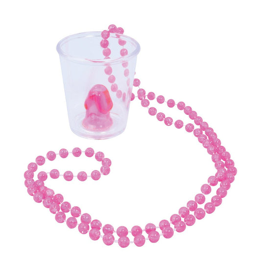 Hen Party Willy Shot Glass On Necklace