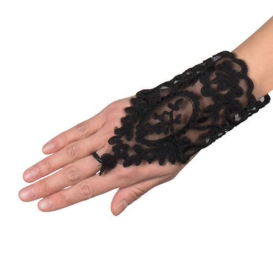 Boland Florence 03160 Pair of Punta Wrist Gloves-Black, One Size