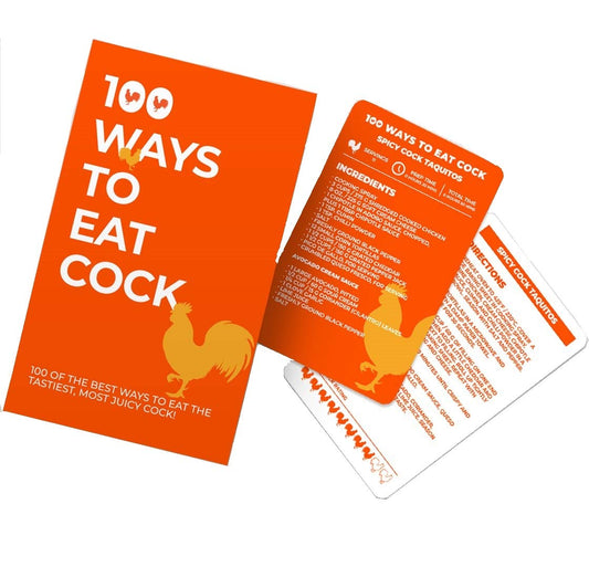 Gift Republic 100 Ways to Eat Cock
