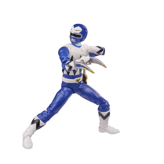 Power Rangers Lightning Collection Lost Galaxy Blue Ranger 15 cm Premium Collectible Action Figure Toy with Accessories