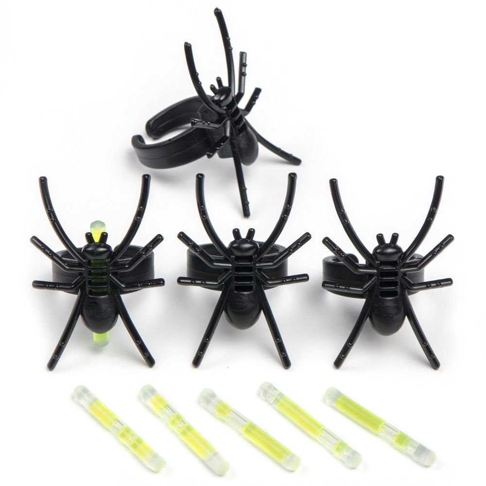 Amscan Spider Glow Rings-4 pieces