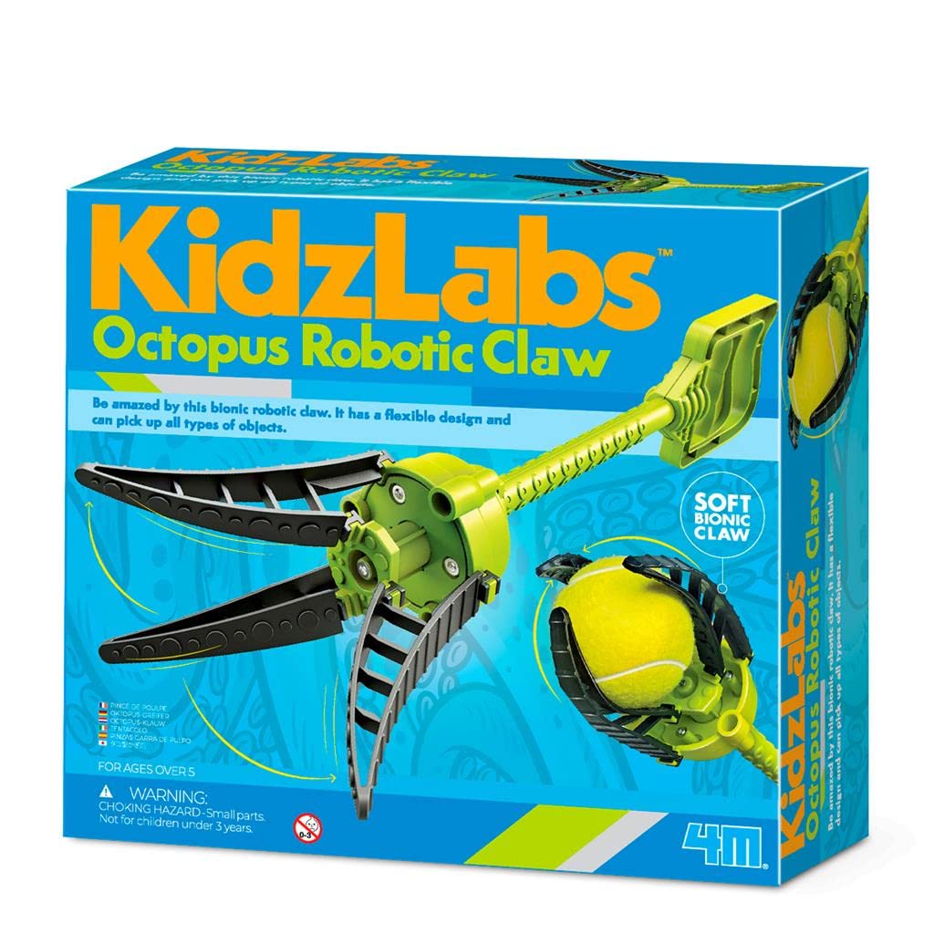 4M 403434 KidzLabs-Octopus Robotic Claw