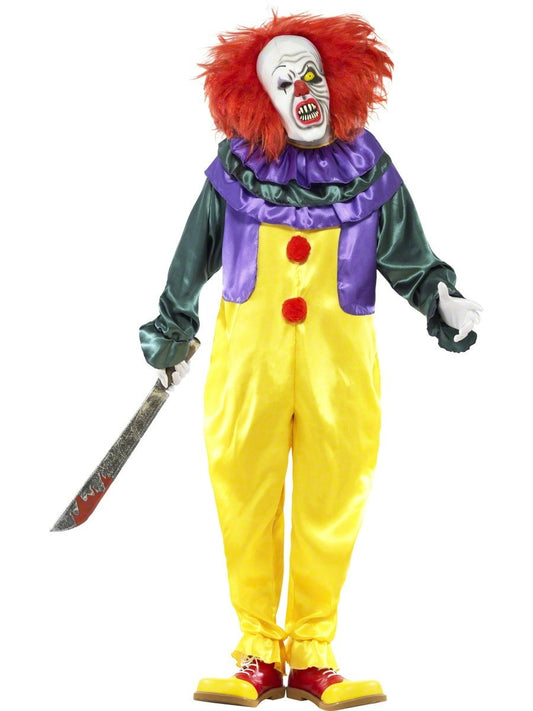 Smiffys Adult Classic Horror Clown Costume Chest size MEDIUM