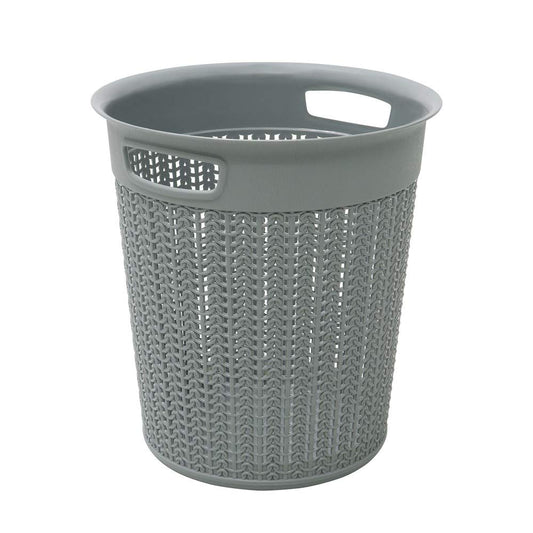 JVL Knit Design Loop Plastic Round Bin 12L