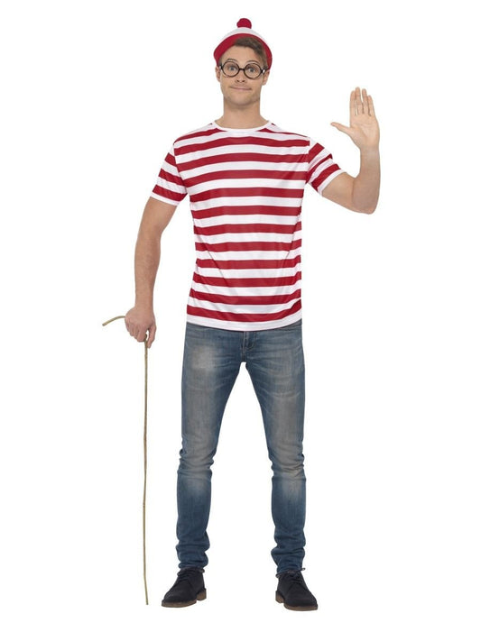 Adult Where's Wally Instant Kit Chest size MEDIUM