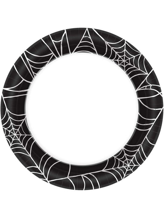 Amscan Halloween~Spider Web Paper Plate~40 Count~6.75" Multi-Colored One Size