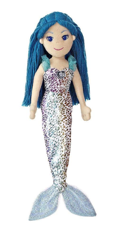 Aurora, 33067, Sea Sparkles Mermaid Nerine, 18In, Soft Toy, Blue