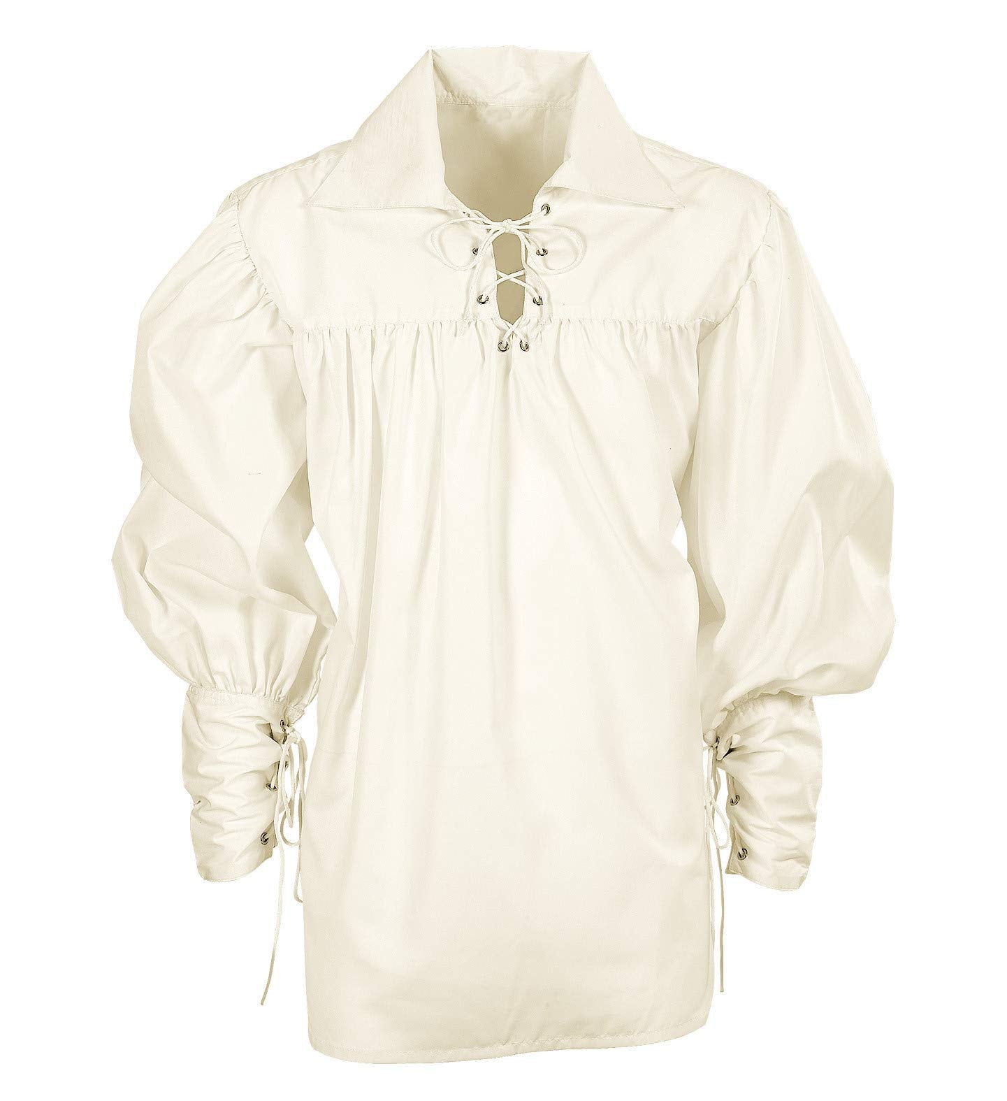 WIDMANN wdm67656��?��Costume For Adults Shirt Swordsman Cream, White, M