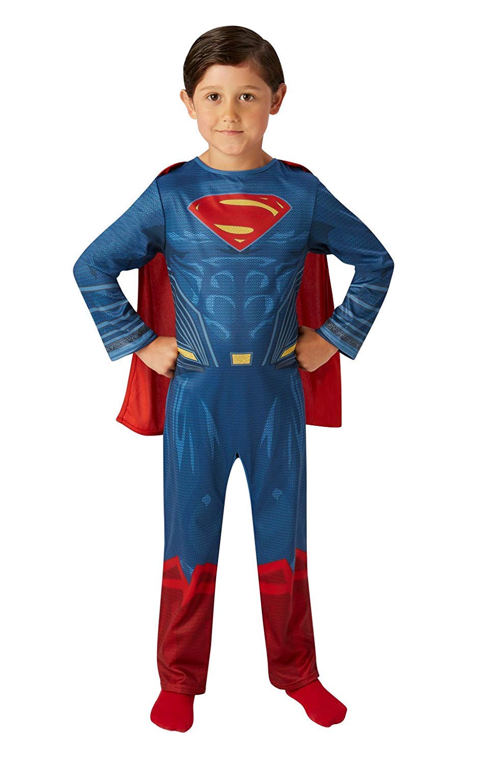 Rubie's Official DC Justice League Superman, Children Costume - Small Age 3-4 Years, Height 104 cm