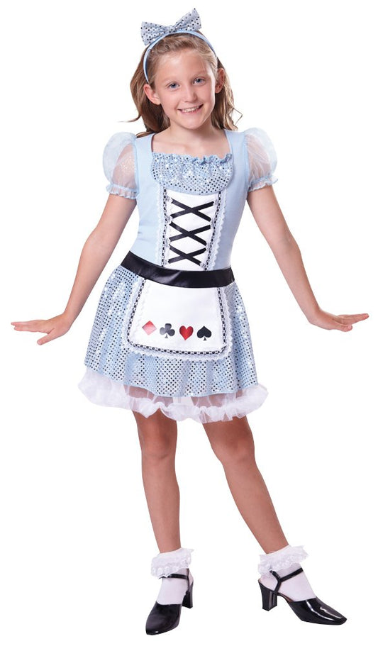 Bristol Novelty Card Girl Dress (L) Childs Age 7 - 9 Years