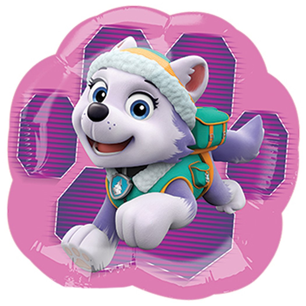 Amscan Anagram - Pink Paw Patrol Foil MiniShape Balloon - 9 Inch