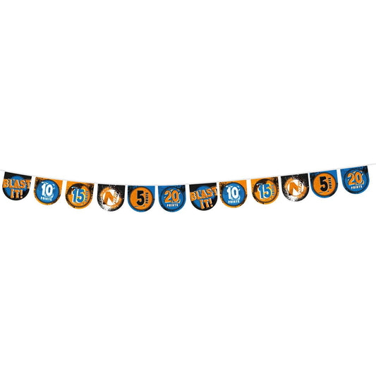 Child Nerf Blast Pennant Banner