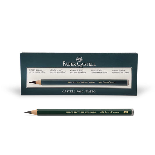 Faber-Castell 9000 Jumbo Graphite Single Pencil