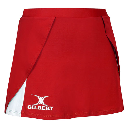 Gilbert Netball Helix Skirt - Black - Ladies 6