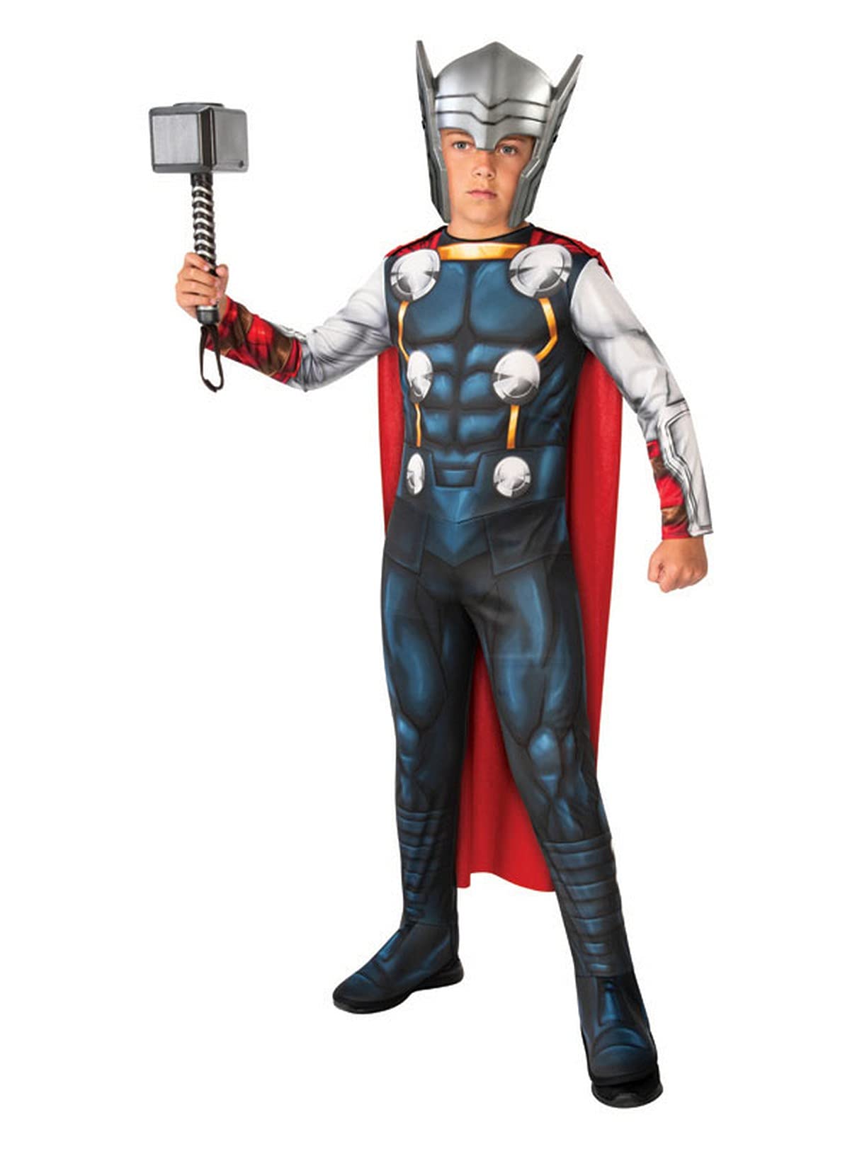 Rubie's Official Marvel Avengers Thor Classic Childs Costume, Kids Superhero Fancy Dress, Large