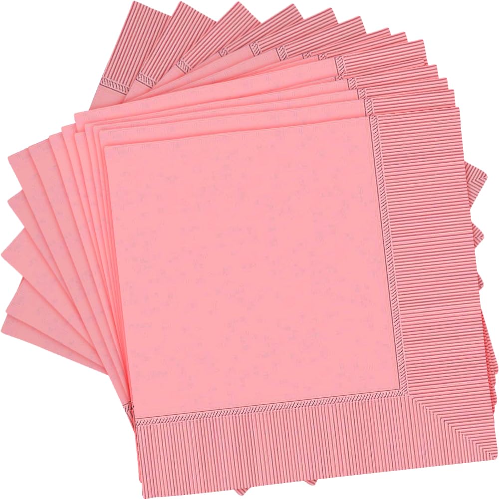 Bright Pink Paper Tablecovers 1.37m x 2.74m