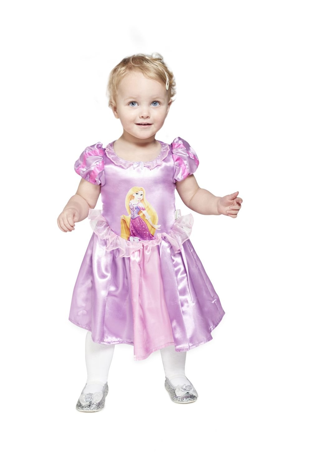 Child Girls Princess Good Logo Rapunzel Costume (6-12m)