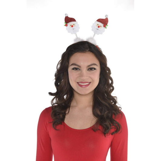 Santa Glitter Head Boppers