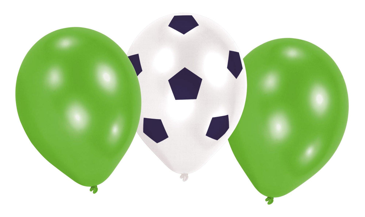 Amscan - Kicker Football Party 9" Latex Balloons - 6 Pack