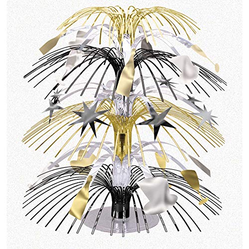 Amscan - New Years Eve Party Metallic Cascade Table Centrepiece - 48cm