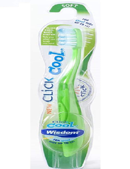 WISDOM CLICK COOL SOFT TOOTHBRUSH