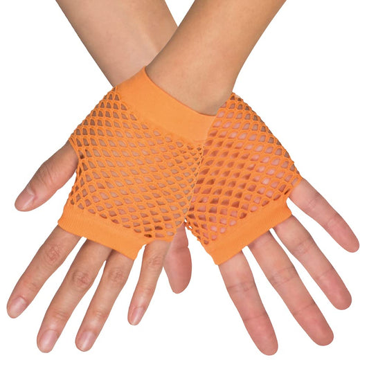 Boland New York Wrist Mesh Gloves, neon Orange, Standard Size