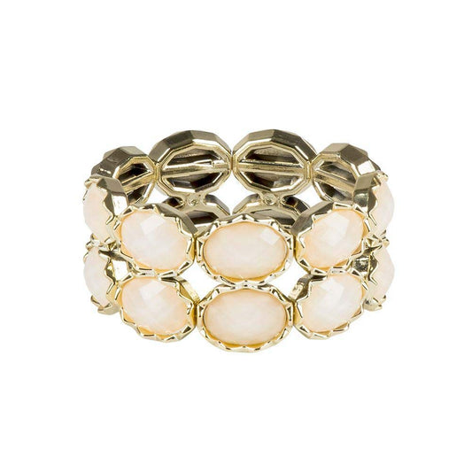 Boland Bracelet with Gemstones, 1 Piece, One Size, Gold, Rose, Fashion Jewellery